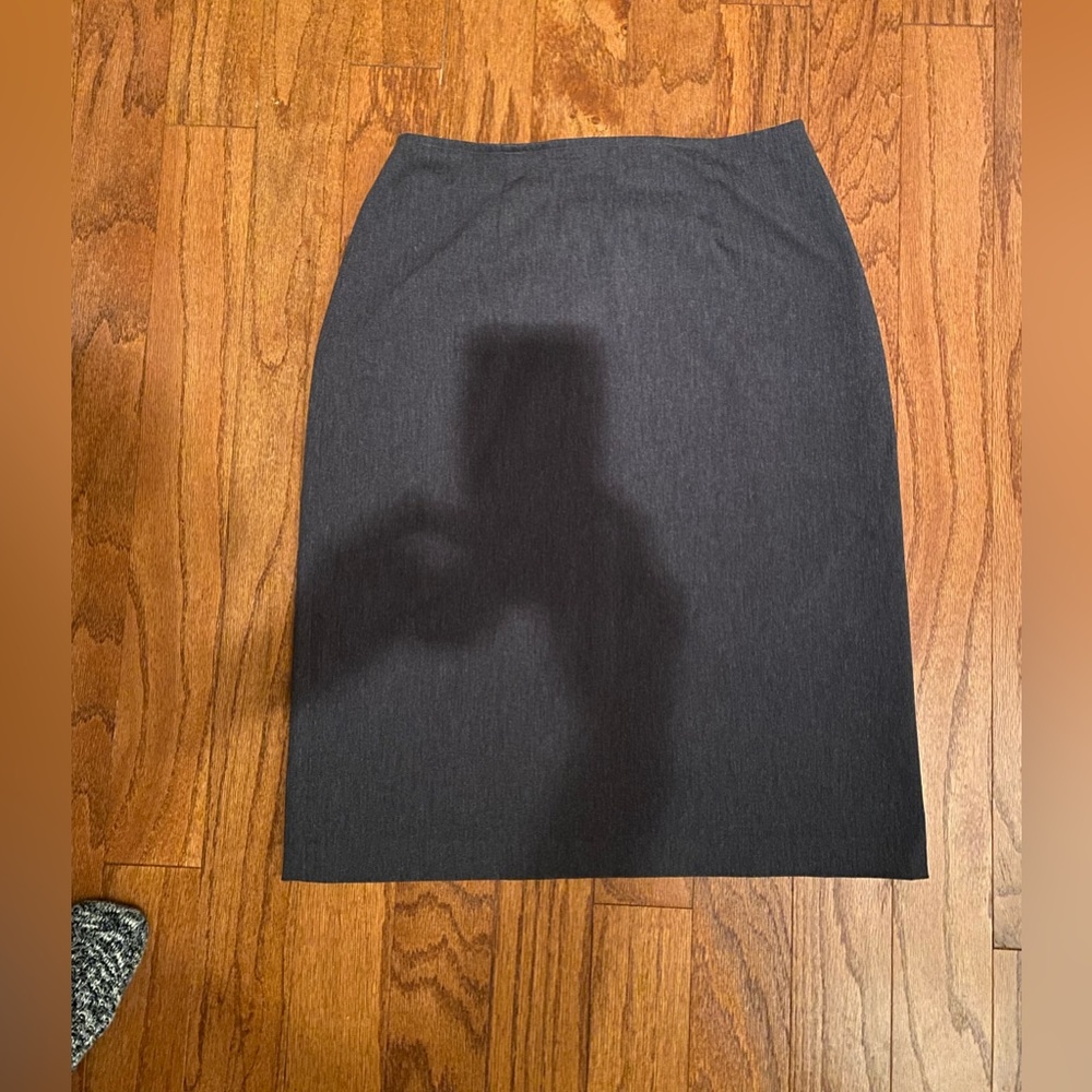 Express dark grey skirt